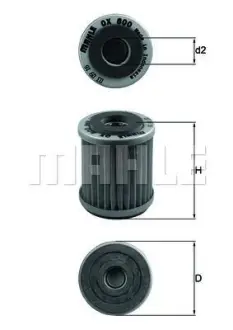 Фильтр KNECHT MAHLE\KNECHT OX800