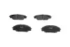 Гальмівні колодки, дискове гальмо (набір) KAVO PARTS KBP2031 (фото 3)