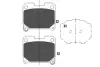 Гальмівні колодки, дискове гальмо (набір) KAVO PARTS KBP9063 (фото 1)