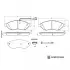 Колодки гальмівні (передні) Citroen Jumper/Fiat Ducato/Peugeot Boxer 06- (Brembo)/(з датчиком) BLUE PRINT ADBP420084 (фото 1)