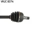 PУЈOЊ OPEL INSIGNIA A 2,0CDTI LE 624MM SKF VKJC8374 (фото 3)