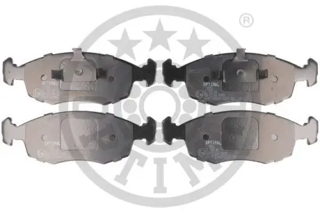 Колодки гальмівні (передні) Ford Escort IV-VI 83-02/Sierra 82-95/Scorpio 85-94/Granada II 77-85 OPTIMAL BP09536