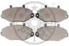 Колодки гальмівні (передні) Ford Transit 91-00 15 OPTIMAL BP09770 (фото 2)