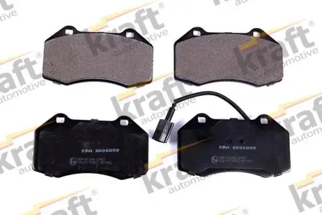 Гальмівні колодки дискові 24162 AUTOMOTIVE KRAFT 6006899