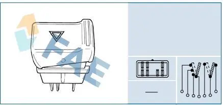 Кнопка аварійки FAE 61110