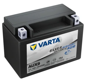 Мото Аккумулятор Silver Dynamic Auxiliary AGM 509 106 013 VARTA 509106013G412