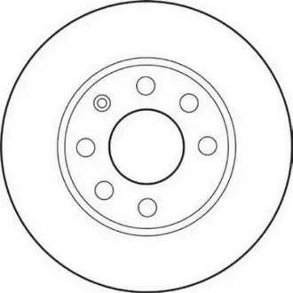 Диск гальмівний CORSA C JURID 562195JC