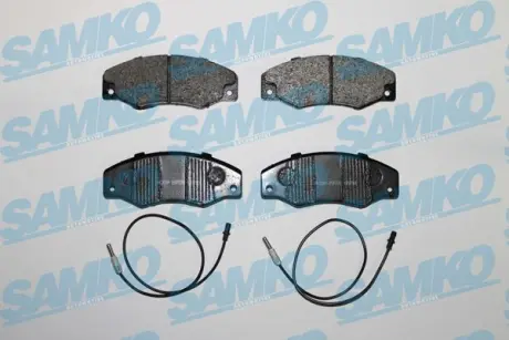 Гальмівні колодки, дискове гальмо (набір) SAMKO 5SP276