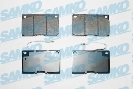 Гальмівні колодки, дискове гальмо (набір) SAMKO 5SP372