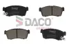 Колодки гальмівні (передні) Chevrolet Cruze 00-08/Subaru Justy 07-/Suzuki Ignis 00-/Nissan Pixo 09- DACO 320703 (фото 1)