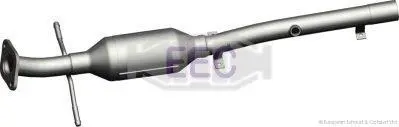 Каталізатор FOCUS I (DAW, DBW), EEC FR6029T
