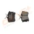 Колодки гальмівні (задні) Skoda Fabia 99-/VW Caddy/Golf 03-16/Passat B5 96-05/Polo 01- (+датчик) DRIVE DRIVE+ DP1010101121 (фото 5)