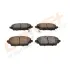 Колодки гальмівні (передні) Honda Accord VI 98-03/Nissan Primera 02-/Almera Tino 00-06 DRIVE DRIVE+ DP1010101119 (фото 3)