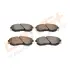 Колодки гальмівні (передні) Nissan Juke 10-/ Pulsar 13-/ Tiida 04-13 DRIVE DRIVE+ DP1010101224 (фото 3)