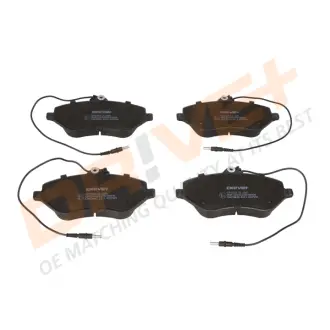 Колодки гальмівні (передні) Peugeot 407 04- (Lucas) (з датчиком) DRIVE DRIVE+ DP1010101081