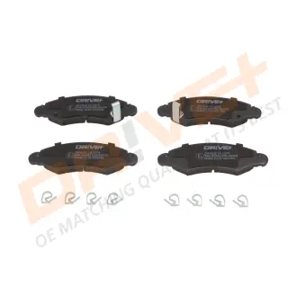 Колодки гальмівні (передні) Subaru Justy 03-/Opel Agila 00-07 DRIVE DRIVE+ DP1010101079