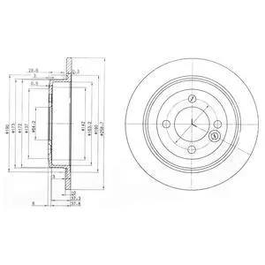 Гальмівний диск DRIVE DRIVE+ DP1010110156