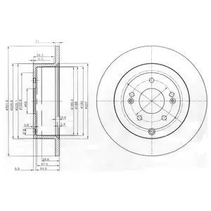 Гальмівний диск DRIVE DRIVE+ DP1010110919