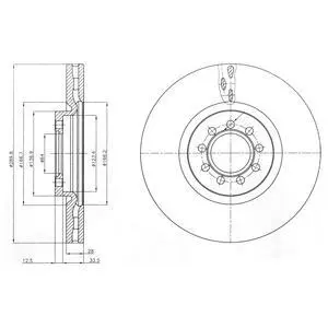Гальмівний диск DRIVE DRIVE+ DP1010110582