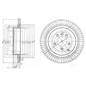 Гальмівний диск DRIVE DRIVE+ DP1010110463