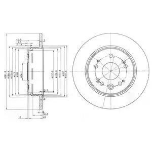 Гальмівний диск DRIVE DRIVE+ DP1010110208