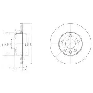Гальмівний диск DRIVE DRIVE+ DP1010110147