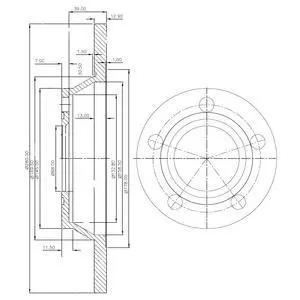 Гальмівний диск DRIVE DRIVE+ DP1010110116