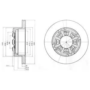 Гальмівний диск DRIVE DRIVE+ DP1010110002