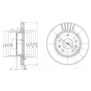 Гальмівний диск DRIVE DRIVE+ DP1010110790