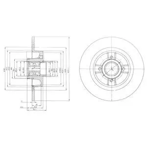 Гальмівний диск DRIVE DRIVE+ DP1010110872