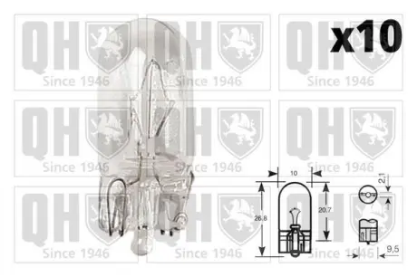Автозапчастина QH QUINTON HAZELL QBL504