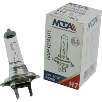 Автолампа H7 PX26d 70 W прозрачная MTA 80727 HBC1