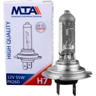 Автолампа H7 PX26d 55 W прозрачная MTA 80715 HBC1