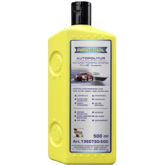 Фото запчасти Полироль для кузова Autopolitur 500 мл RAVENOL 1360750-500 Полироль для кузова Autopolitur 500 мл RAVENOL 1360750-500