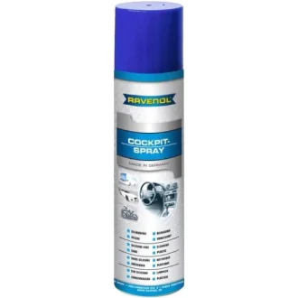 Фото запчастини Поліроль для салону Cockpit Spray 400 мл RAVENOL 1360031-400 Поліроль для салону Cockpit Spray 400 мл RAVENOL 1360031-400