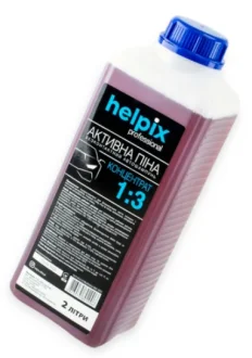 Фото запчастини Автошампунь активна піна Foam Standart (1:3) 2 л HELPIX 4823075802906 Автошампунь активна піна Foam Standart (1:3) 2 л HELPIX 4823075802906