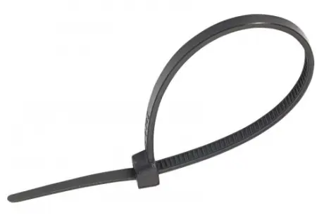 Хомут пластиковий 300 x 7,6 (8,0) чорний, d 4-80мм, 55кг APRO CT-B8300 (фото 1)