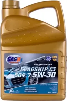 Моторное масло Flagship C3 504/7 5W-30 4л SASH 106592