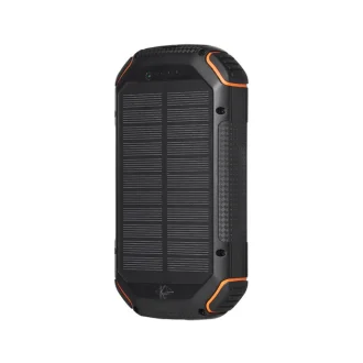 Повербанк 20000 mAh + 1 сонячна панель, 2 USB вихода заряд через MicroUSB, iPhone,Type-C KVANT WSC31