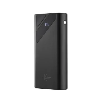 Повербанк 20000 mAh, 2 USB вихід, заряд через MicroUSB/Type-C, індикатор заряду KVANT PD21-2