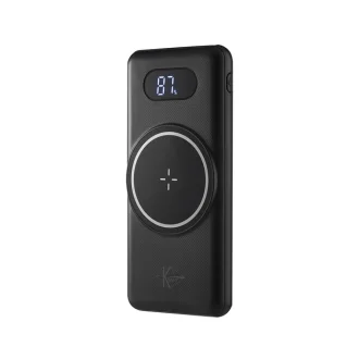 Повербанк 10000 mAh, 2 USB вихід, заряд через microUSB/Type-C, індикатор заряду KVANT PD06