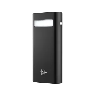 Повербанк 20000 mAh, 2 USB вихід, заряд через MicroUSB/Type-C, індикатор заряду KVANT D21