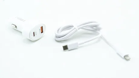 USB зарядка в авто REDDAX RDX-114 TYPE-C WHITE