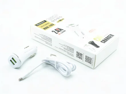 USB зарядка в авто REDDAX RDX-103 WHITE MICRO USB