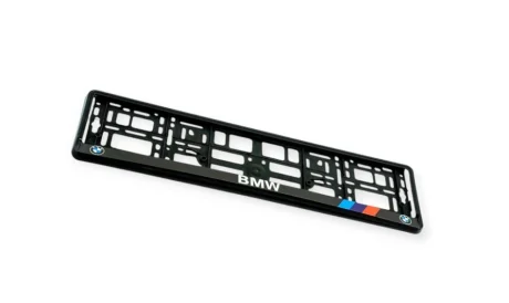 Рамка номерного знака черный на "BMW M-Power" AUTOVIN 24.2