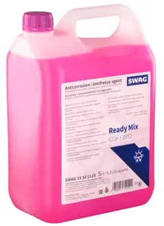 Антифриз (фиолетовый) Readymix G12 Plus (-35°C готовый к применению) 5л SWAG 33101125