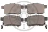 Гальмівні колодки дискові OPTIMAL BP-12364 (фото 2)