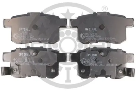 Гальмівні колодки дискові OPTIMAL BP-12364