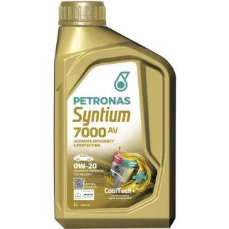 Моторна олива Syntium 7000 AV 0W-20 синтетична 1 л PETRONAS 70410E18EU