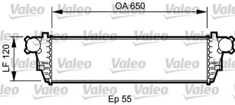 Інтеркулер VALEO 817760